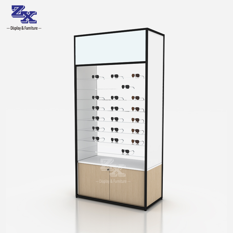 Sunglasses Showcase Optical Display Unit Stand Eyewear Display Case